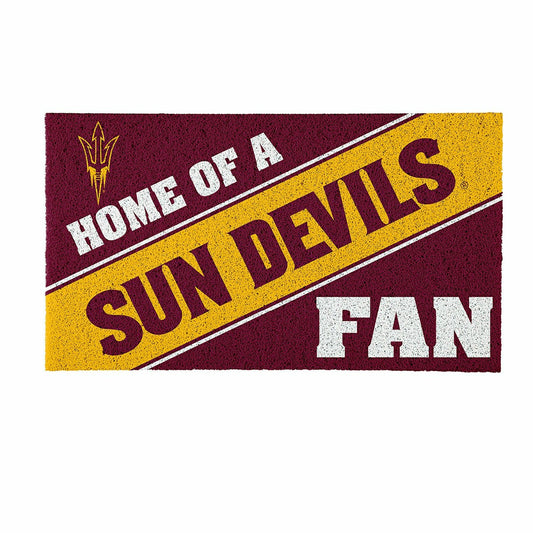 Team Sports America Trending - Arizona State University, PVC Mat COLOR, Home of a Fan