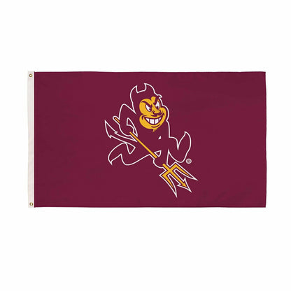 Team Sports America Recommended - Arizona State University Single Sided Flag w/ 2 Grommets, 3'x5'
