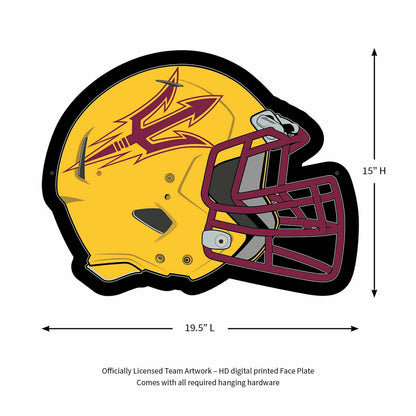 Team Sports America Value - LED Wall Decor, Helmet, Arizona State University