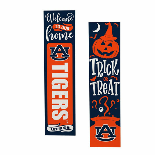 Team Sports America Essential - 47" Double Sided Leaner, Auburn University, Halloween