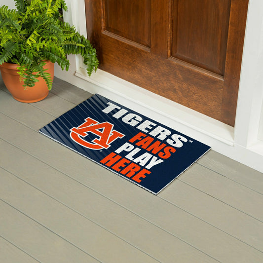 Team Sports America Recommended - Auburn University Fan Mat, 28"x16"