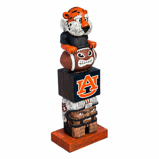 Team Sports America Essential - Auburn Tigers Tiki Team Totem Garden Statue