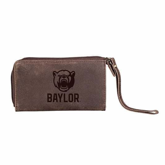 Team Sports America Classic - Wristlet Wallet, Brown, Baylor University