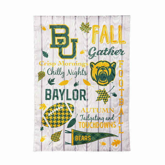 Team Sports America Signature - Baylor University, Moire Flag, GDN, Fall Seasonal