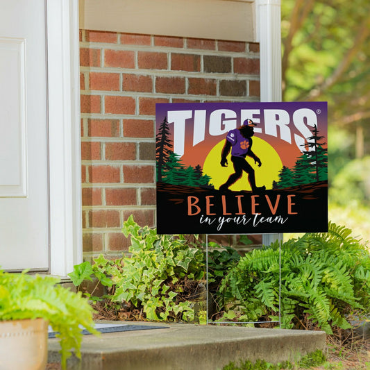 Team Sports America Recommended - Clemson University Yard Sign, Bigfoot