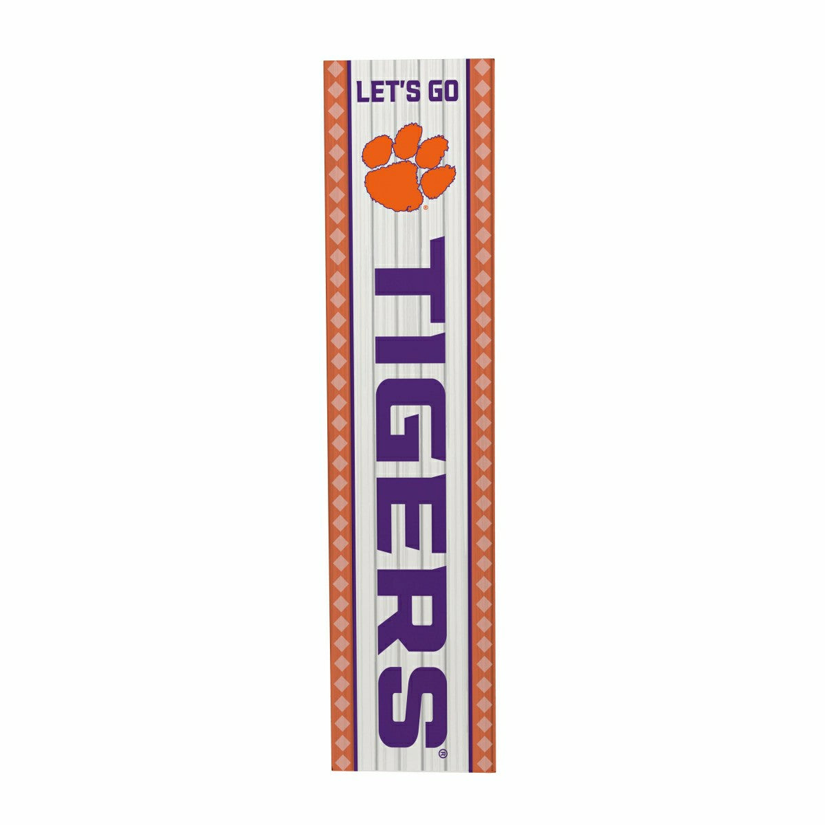 Team Sports America Trending - 47" Double Sided Leaner, Clemson University, Christmas