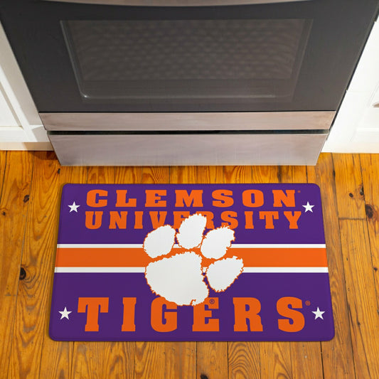Team Sports America Classic - Clemson University Anti-Fatigue Mat, 18"x30"
