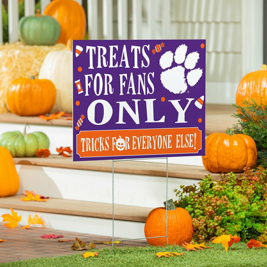 Team Sports America Best Seller - Clemson University Yard Sign, Halloween Treats for Fans