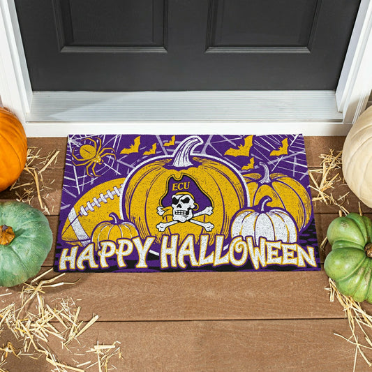 Team Sports America Essential - East Carolina University Halloween PVC Mat, 28"x16"