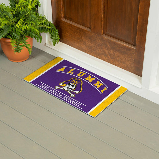 Team Sports America Signature - East Carolina University Alumni Mat, 28"x16"