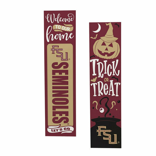 Team Sports America Signature - 47" Double Sided Leaner, Florida State University, Halloween