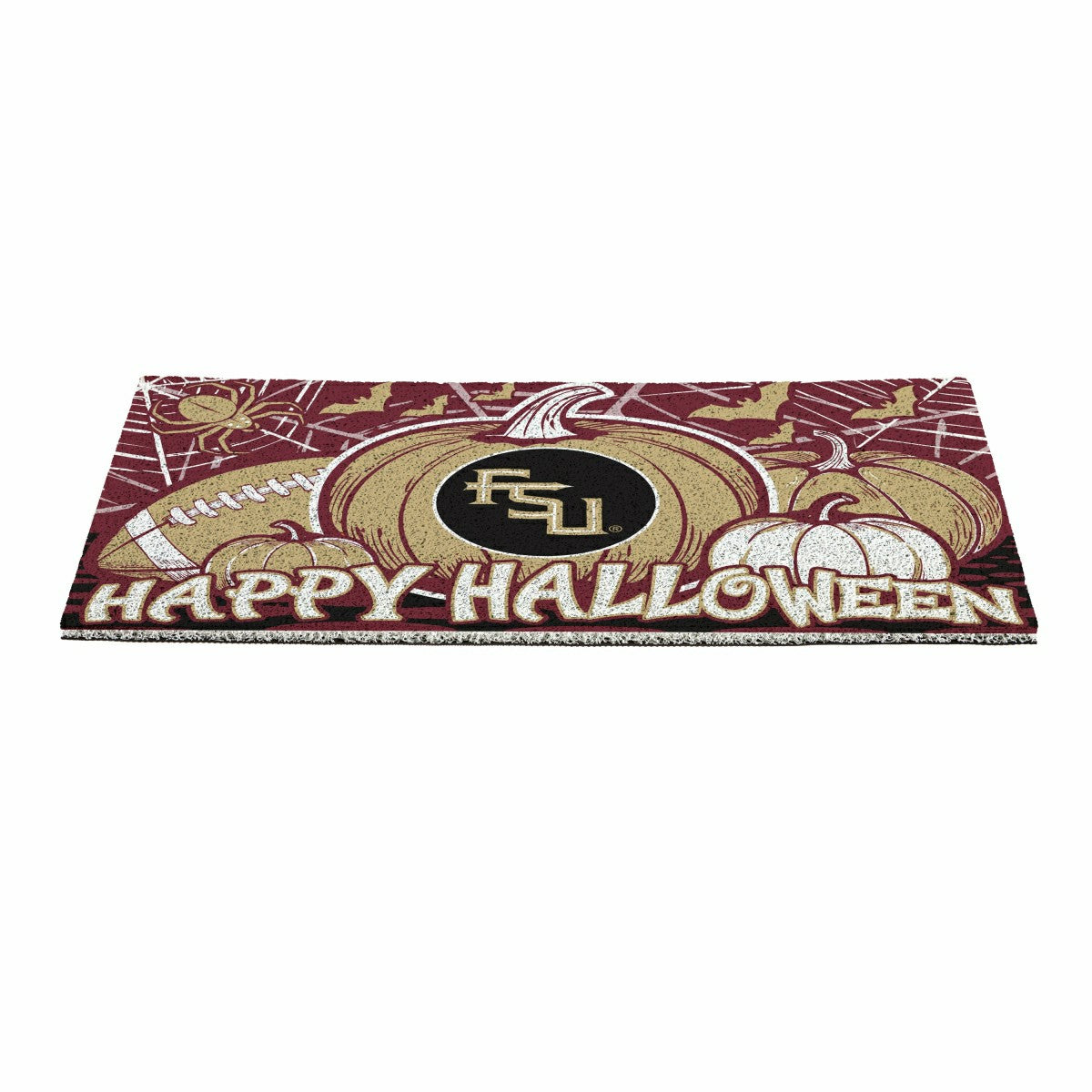 Team Sports America Everyday - Florida State University Halloween PVC Mat, 28"x16"