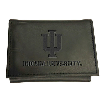 Team Sports America Essential - Indiana University, Tri-Fold Wallet, Black