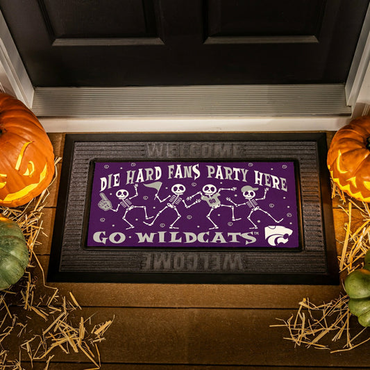 Team Sports America Essential - Kansas State University,University of Kansas Flocked Coir Halloween Sa