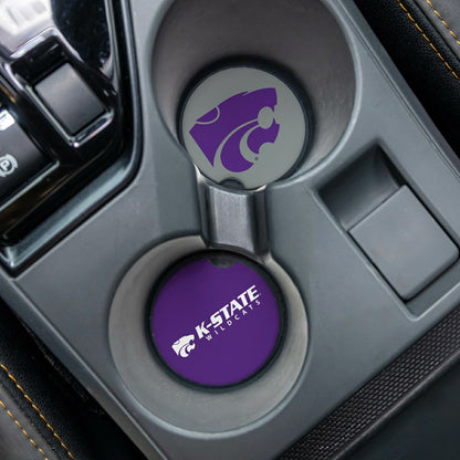 Team Sports America Trending - Kansas State University Car Coaster Set, 2pc