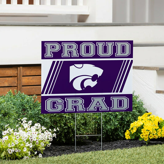 Team Sports America Everyday - Kansas State University Coroplast Yard Sign Graduate