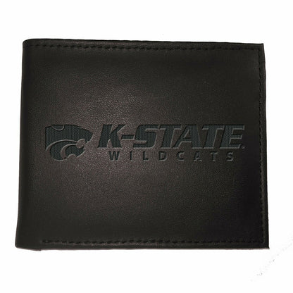 Team Sports America Value - Kansas State University, Bi-Fold Wallet, Black