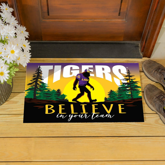 Team Sports America Best Seller - Louisiana State University Bigfoot PVC Mat, 28"x16"
