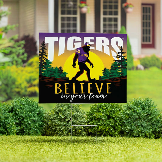 Team Sports America Recommended - Louisiana State University Yard Sign, Bigfoot