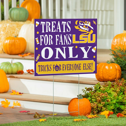 Team Sports America Recommended - Louisiana State University Yard Sign, Halloween Treats for Fans