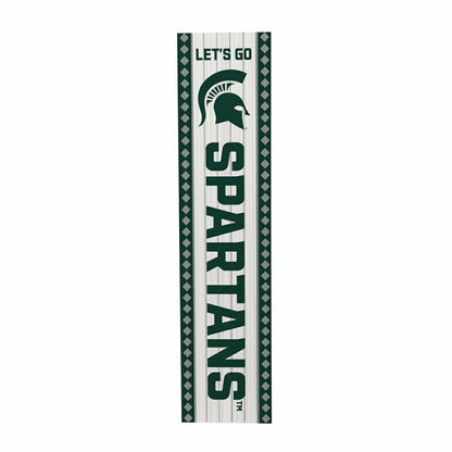Team Sports America Classic - 47" Double Sided Leaner, Michigan State University, Christmas