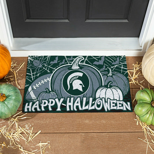 Team Sports America Essential - Michigan State University Halloween PVC Mat, 28"x16"