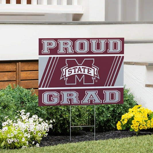 Team Sports America Essential - Mississippi State University Yard Sign Graduate