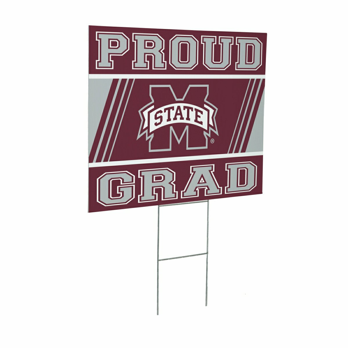 Team Sports America Essential - Mississippi State University Yard Sign Graduate