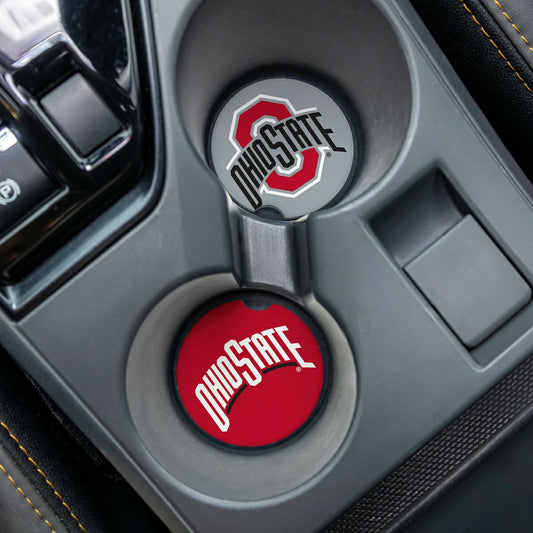 Team Sports America Signature - Ohio State University Car Coaster Set, 2pc