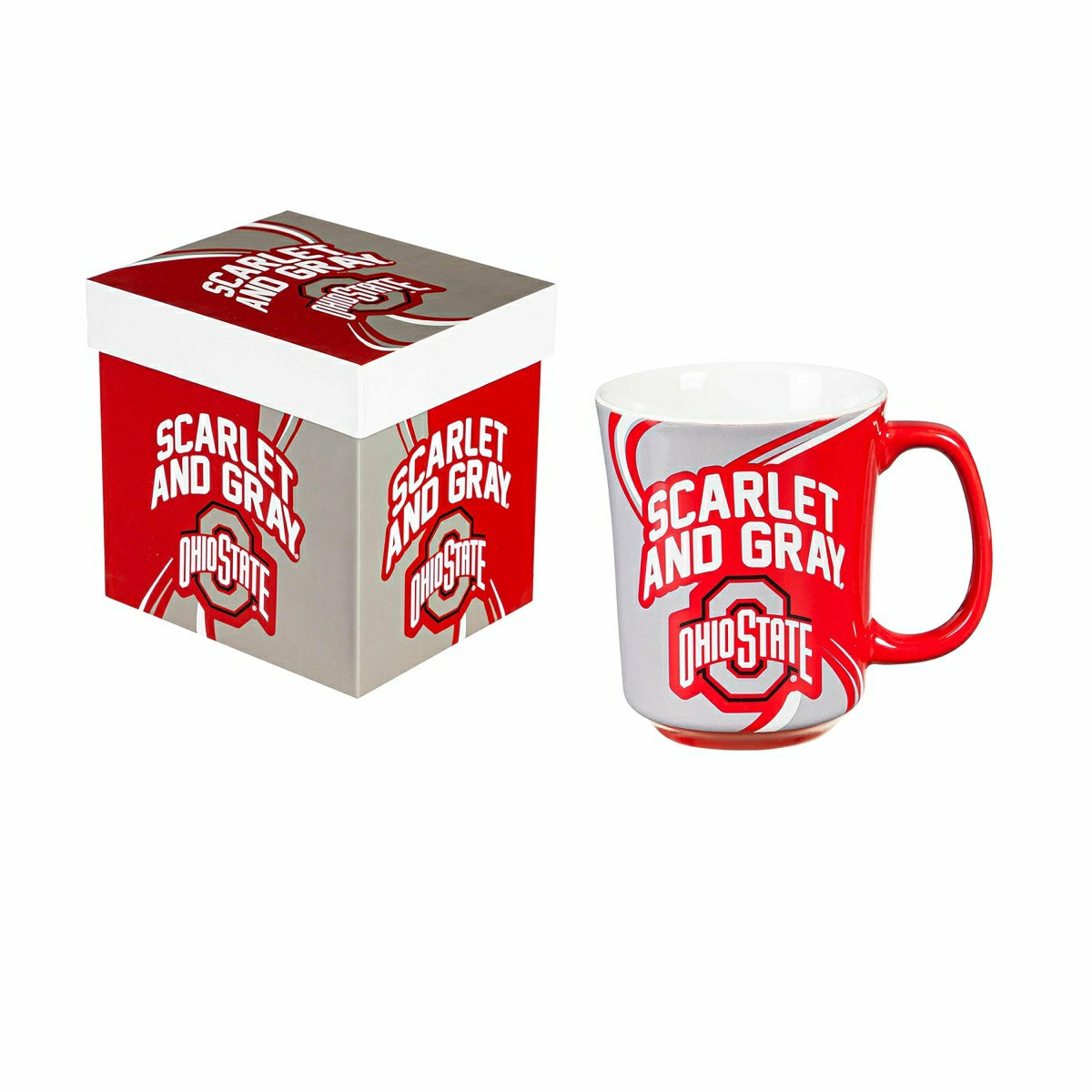 Team Sports America Exclusive - Ohio State University, 14oz Ceramic Cup of Awesome with Matching Box