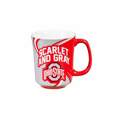Team Sports America Exclusive - Ohio State University, 14oz Ceramic Cup of Awesome with Matching Box