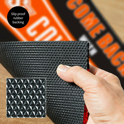 Team Sports America Classic - 28" x 16" PVC Trapper Mat, Come Back with Tickets, Oklahoma State Univ