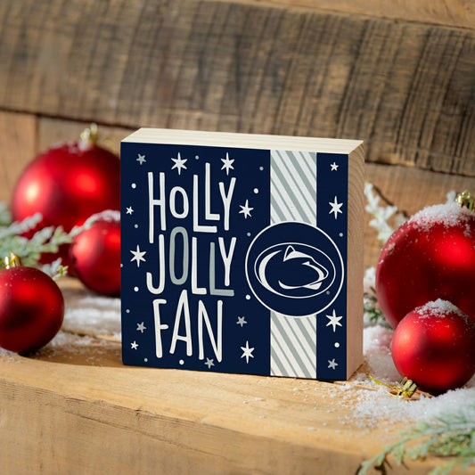 Team Sports America Exclusive - Penn State Block, Holiday, 6x6