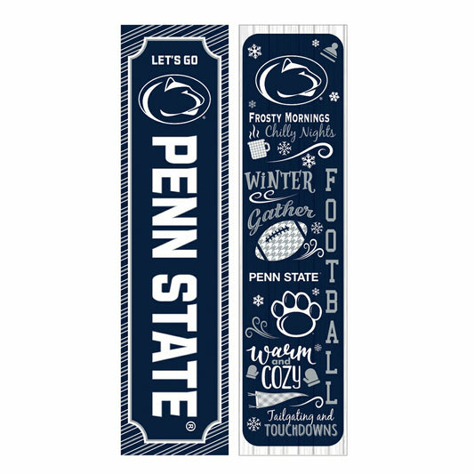 Team Sports America Trending - 46" Double Sided Leaner, Penn State, Winter Seasonal