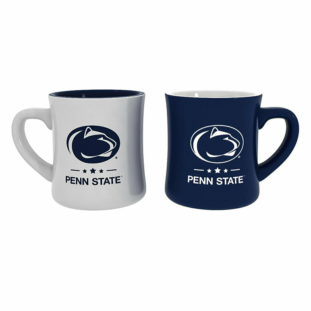 Team Sports America Exclusive - Penn State 10oz Ceramic Cup Set, 2pc