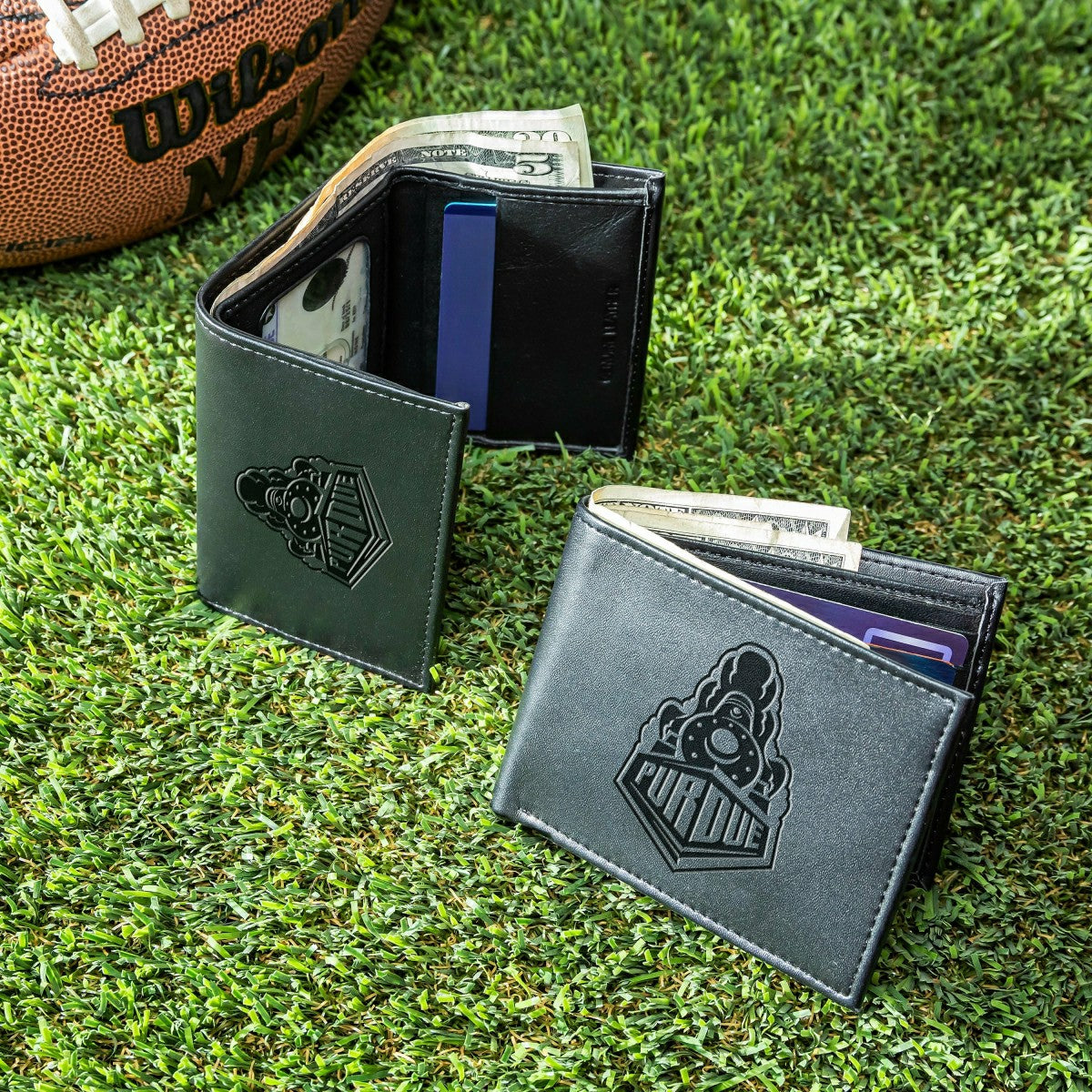 Team Sports America Best Seller - Purdue University, Bi-Fold and Tri-Fold Wallet Gift Set, Black