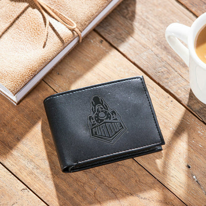 Team Sports America Everyday - Purdue University, Bi-Fold Wallet, Black