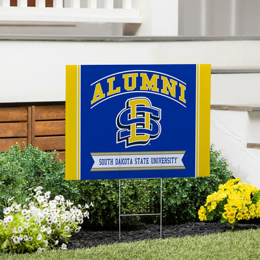 Team Sports America Signature - South Dakota State University Coroplast Yard Sign Alumni
