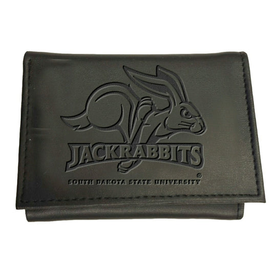 Team Sports America Trending - South Dakota State University, Tri-Fold Wallet, Black