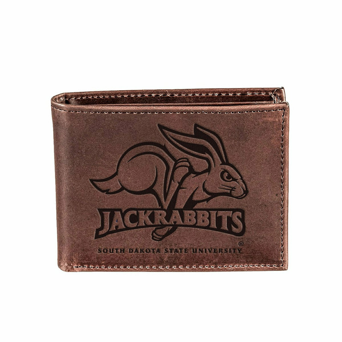 Team Sports America Exclusive - South Dakota State University, Bi-Fold Wallet, Brown, CH, 100% Genuine