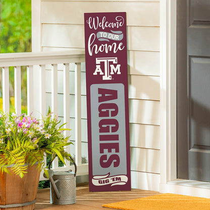 Team Sports America Trending - 47" Double Sided Leaner, Texas A&M, Halloween
