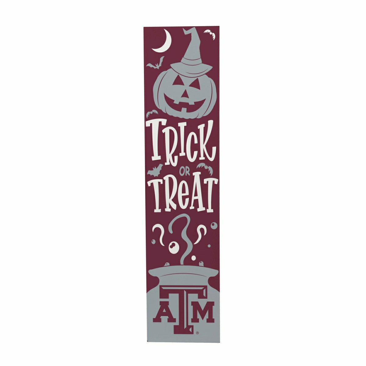 Team Sports America Trending - 47" Double Sided Leaner, Texas A&M, Halloween