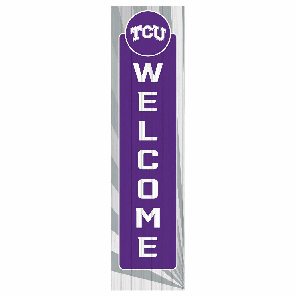 Team Sports America Essential - Texas Christian University Summer Seasonal Single Sided Large Leaner,