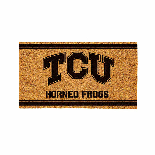 Team Sports America Trending - Texas Christian University, Coir Mat 1C
