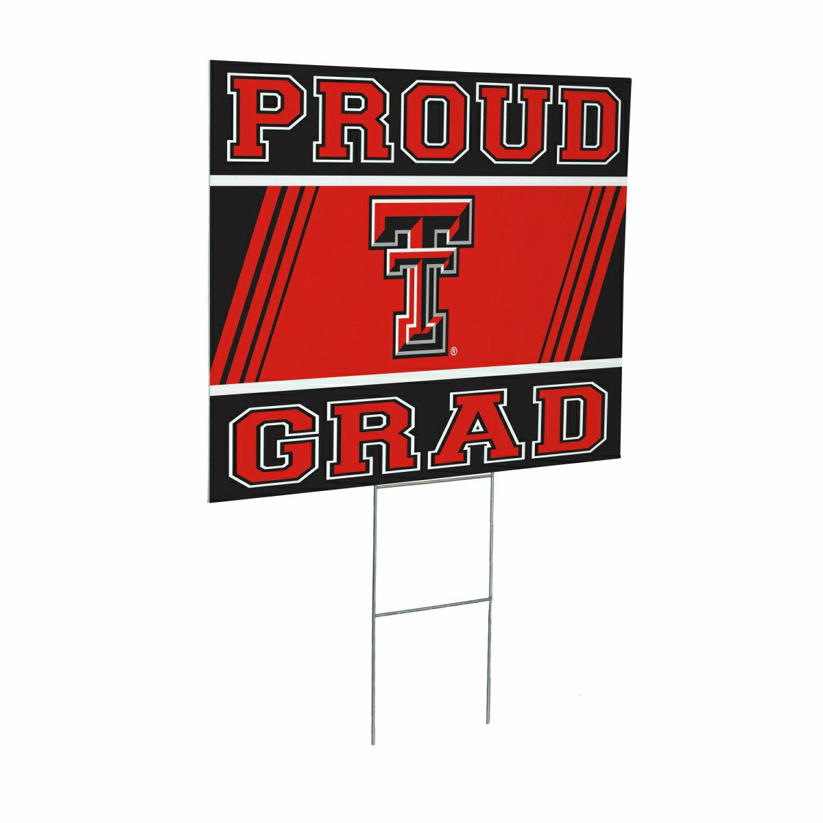 Team Sports America Recommended - Texas Tech University Coroplast Yard Sign Graduate