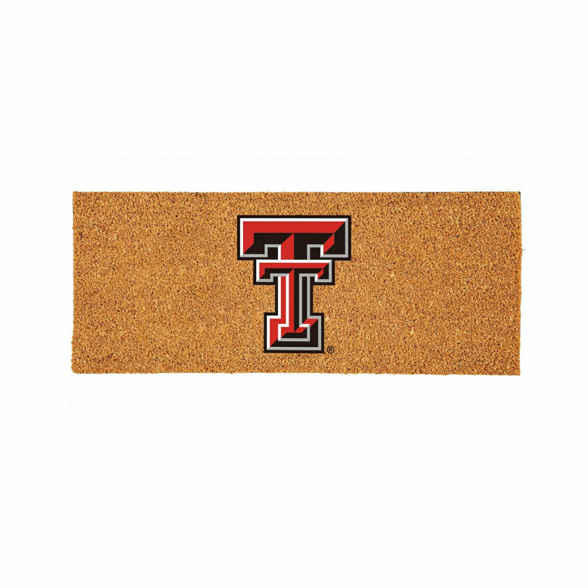 Team Sports America Everyday - Texas Tech University Extra Large Full Color Coir Mat, 60"x24"