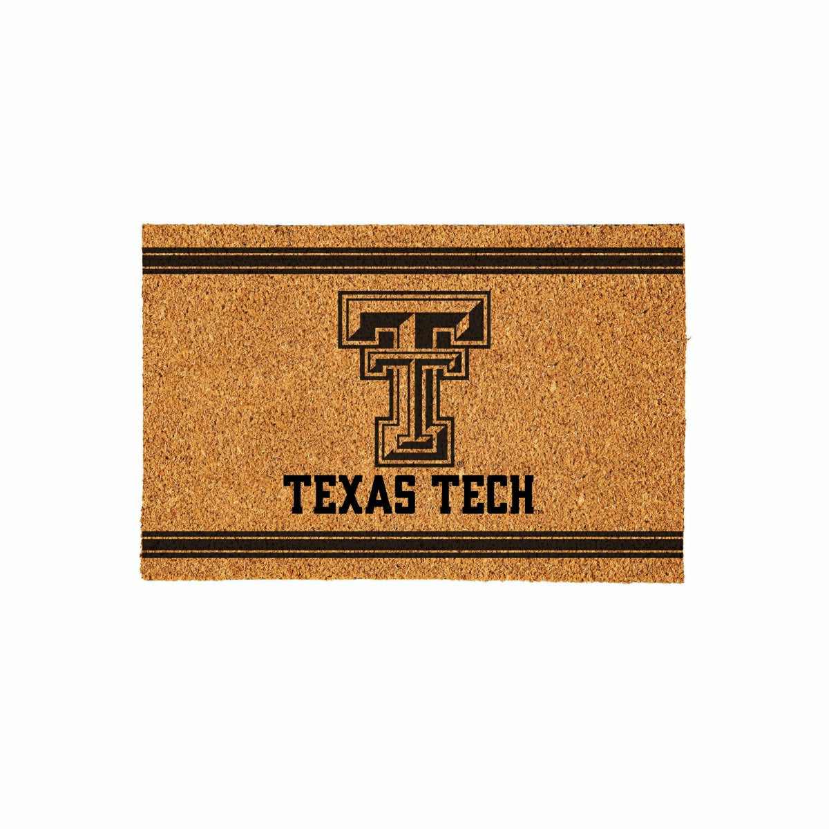 Team Sports America Trending - Texas Tech University Large One Color Coir Mat, 36"x24"