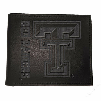 Team Sports America Recommended - Texas Tech, Bi-Fold Wallet, Black