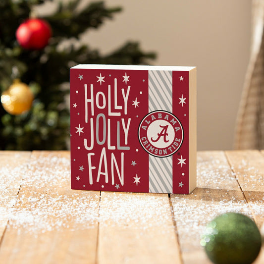 Team Sports America Everyday - University of Alabama Block, Holiday, 6x6