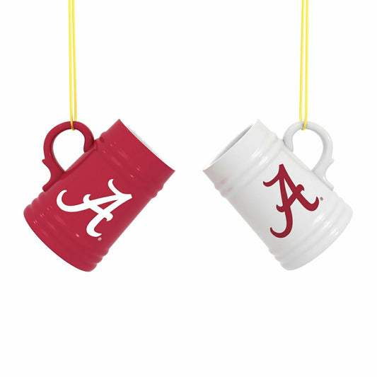 Team Sports America Trending - University of Alabama Ceramic Mini Stein, 3oz, set of 2